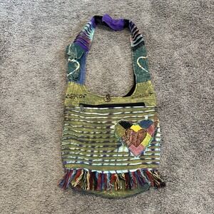 THE COLLECTION ROYAL Crossbody Bag Sling Boho Purse‎ Hippie Cotton Patchwork